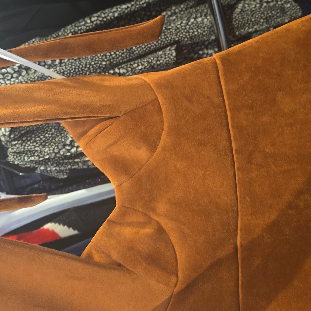 By The Way Rust Orange Dress